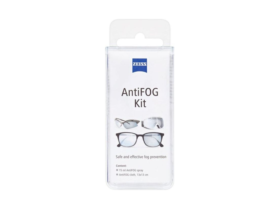 ZEISS AntiFog kit, 15ml spray with cloth